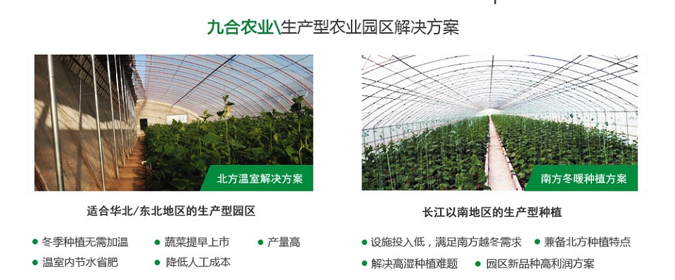 寿光九合农业专注大棚规划设计施工一体化